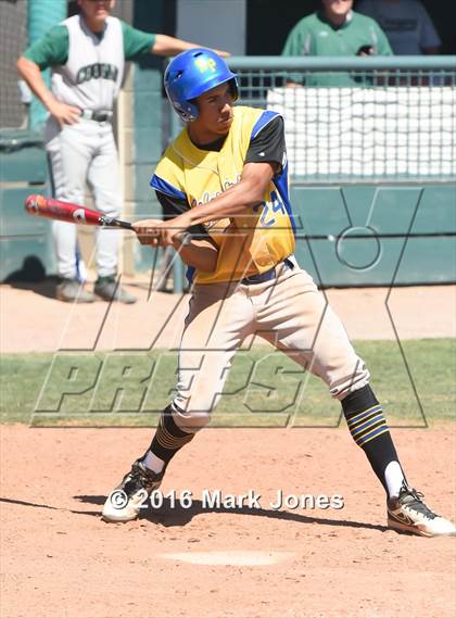 Thumbnail 2 in San Pasqual Valley vs. Phoenix Christian (Salt River/Chandler Prep Tournament) photogallery.