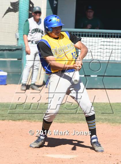 Thumbnail 1 in San Pasqual Valley vs. Phoenix Christian (Salt River/Chandler Prep Tournament) photogallery.
