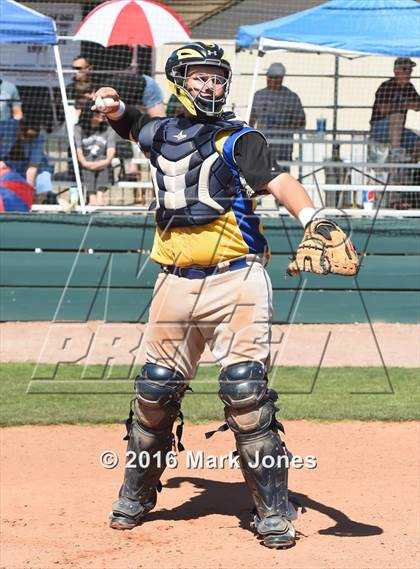 Thumbnail 3 in San Pasqual Valley vs. Phoenix Christian (Salt River/Chandler Prep Tournament) photogallery.