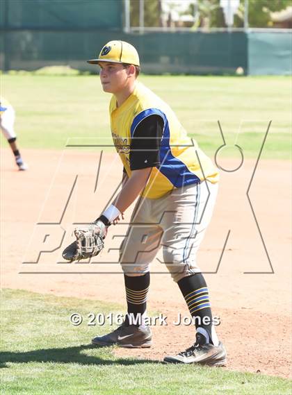 Thumbnail 3 in San Pasqual Valley vs. Phoenix Christian (Salt River/Chandler Prep Tournament) photogallery.