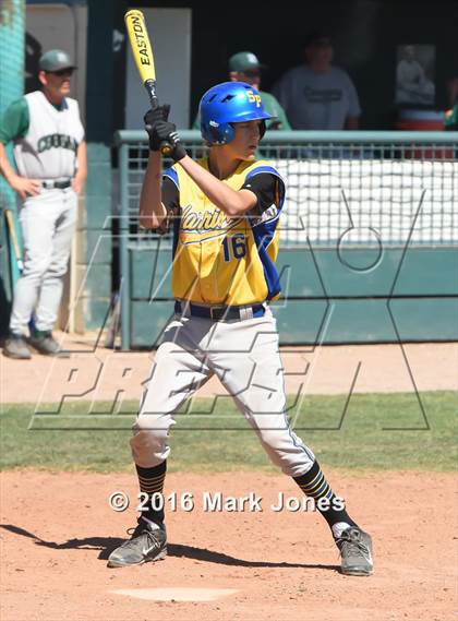Thumbnail 3 in San Pasqual Valley vs. Phoenix Christian (Salt River/Chandler Prep Tournament) photogallery.