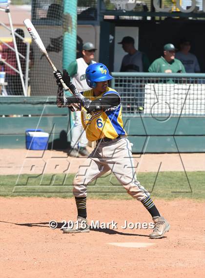 Thumbnail 3 in San Pasqual Valley vs. Phoenix Christian (Salt River/Chandler Prep Tournament) photogallery.