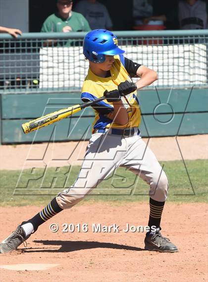 Thumbnail 1 in San Pasqual Valley vs. Phoenix Christian (Salt River/Chandler Prep Tournament) photogallery.