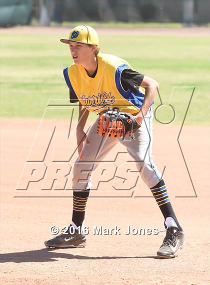 Thumbnail 1 in San Pasqual Valley vs. Phoenix Christian (Salt River/Chandler Prep Tournament) photogallery.