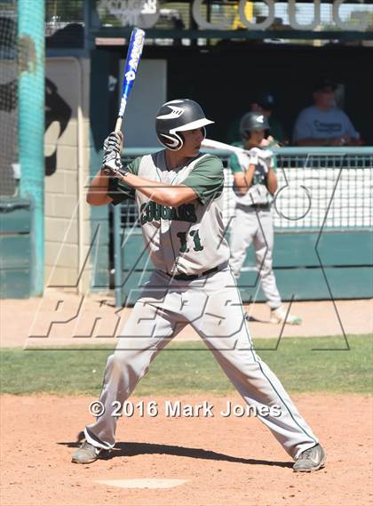 Thumbnail 2 in San Pasqual Valley vs. Phoenix Christian (Salt River/Chandler Prep Tournament) photogallery.