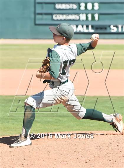 Thumbnail 3 in San Pasqual Valley vs. Phoenix Christian (Salt River/Chandler Prep Tournament) photogallery.