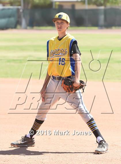 Thumbnail 2 in San Pasqual Valley vs. Phoenix Christian (Salt River/Chandler Prep Tournament) photogallery.