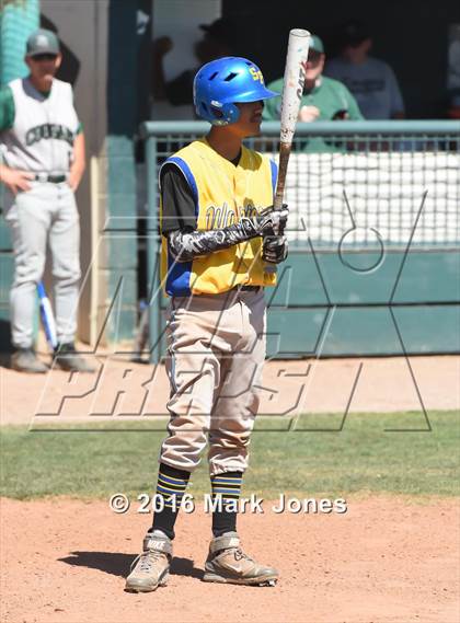 Thumbnail 3 in San Pasqual Valley vs. Phoenix Christian (Salt River/Chandler Prep Tournament) photogallery.