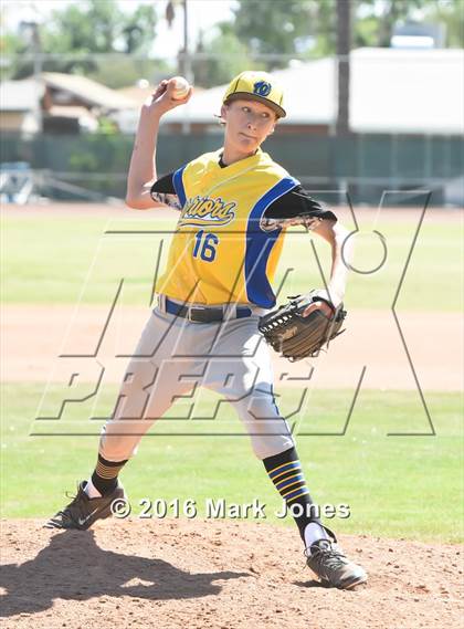 Thumbnail 1 in San Pasqual Valley vs. Phoenix Christian (Salt River/Chandler Prep Tournament) photogallery.