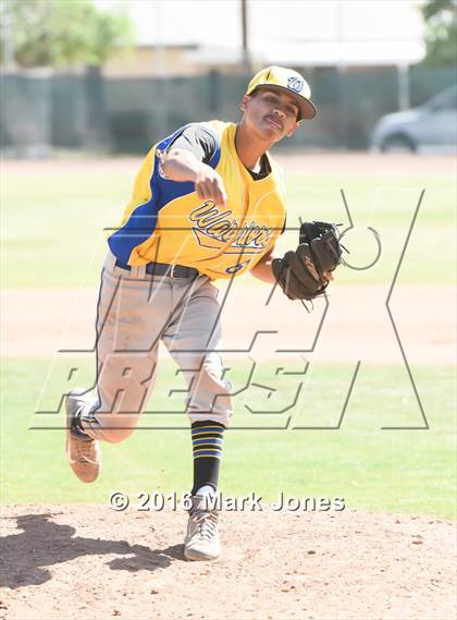 Thumbnail 3 in San Pasqual Valley vs. Phoenix Christian (Salt River/Chandler Prep Tournament) photogallery.