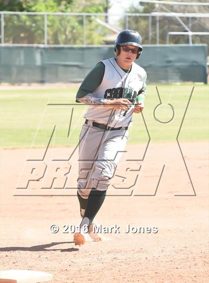 Thumbnail 2 in San Pasqual Valley vs. Phoenix Christian (Salt River/Chandler Prep Tournament) photogallery.