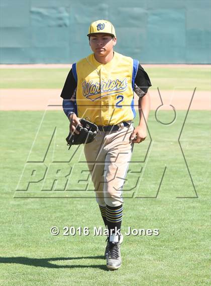 Thumbnail 1 in San Pasqual Valley vs. Phoenix Christian (Salt River/Chandler Prep Tournament) photogallery.