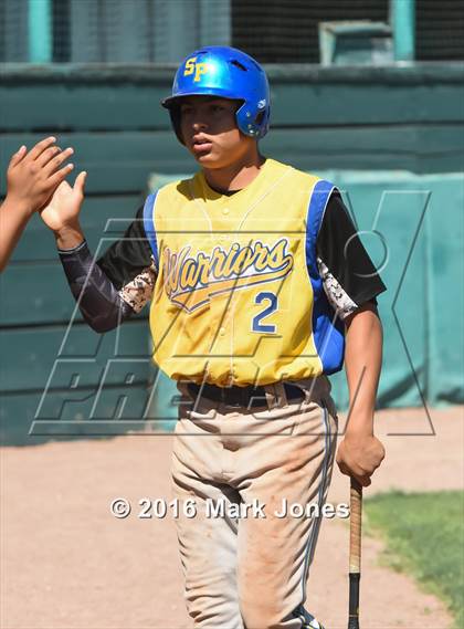 Thumbnail 3 in San Pasqual Valley vs. Phoenix Christian (Salt River/Chandler Prep Tournament) photogallery.