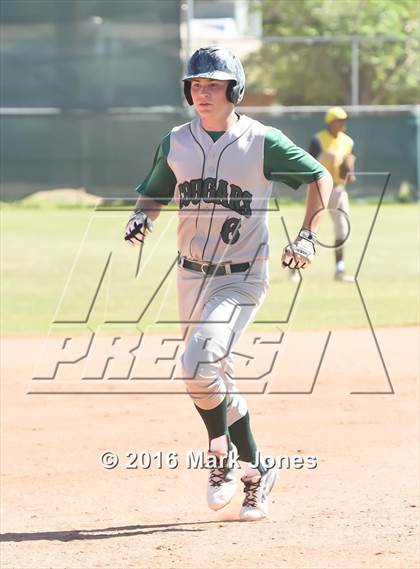 Thumbnail 2 in San Pasqual Valley vs. Phoenix Christian (Salt River/Chandler Prep Tournament) photogallery.