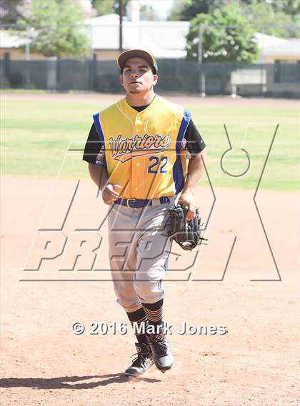 Thumbnail 2 in San Pasqual Valley vs. Phoenix Christian (Salt River/Chandler Prep Tournament) photogallery.