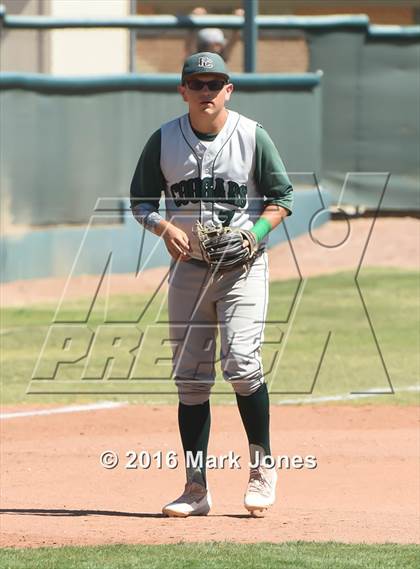 Thumbnail 3 in San Pasqual Valley vs. Phoenix Christian (Salt River/Chandler Prep Tournament) photogallery.