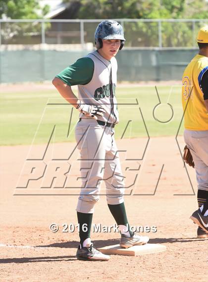 Thumbnail 3 in San Pasqual Valley vs. Phoenix Christian (Salt River/Chandler Prep Tournament) photogallery.