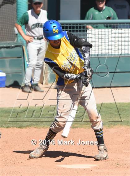 Thumbnail 2 in San Pasqual Valley vs. Phoenix Christian (Salt River/Chandler Prep Tournament) photogallery.