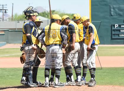 Thumbnail 3 in San Pasqual Valley vs. Phoenix Christian (Salt River/Chandler Prep Tournament) photogallery.