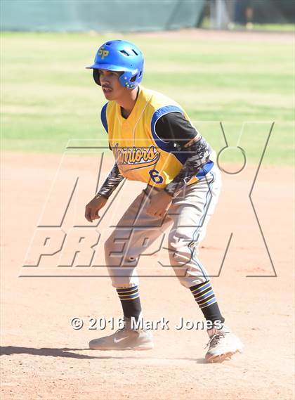 Thumbnail 1 in San Pasqual Valley vs. Phoenix Christian (Salt River/Chandler Prep Tournament) photogallery.