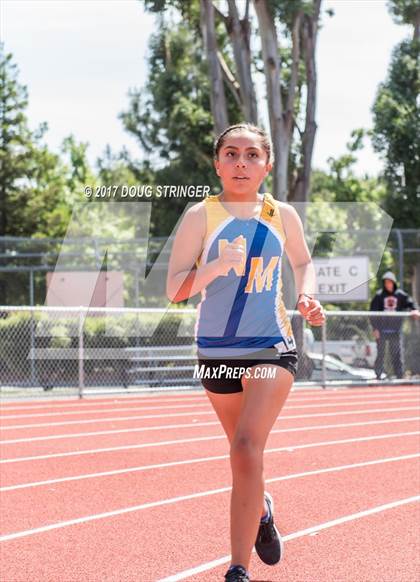 Thumbnail 1 in MVAL Track and Field Championships (Day 1-Fr. So. Girls Track Events) photogallery.