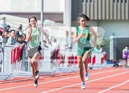 Thumbnail 1 in MVAL Track and Field Championships (Day 1-Fr. So. Girls Track Events) photogallery.