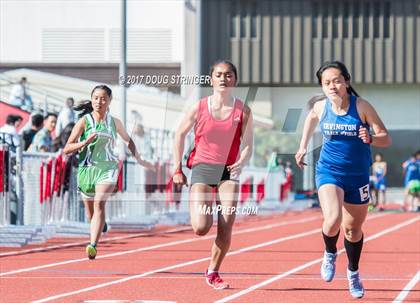 Thumbnail 1 in MVAL Track and Field Championships (Day 1-Fr. So. Girls Track Events) photogallery.