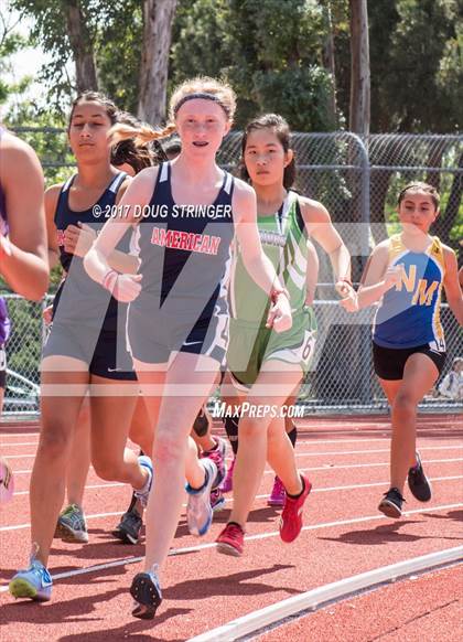 Thumbnail 3 in MVAL Track and Field Championships (Day 1-Fr. So. Girls Track Events) photogallery.