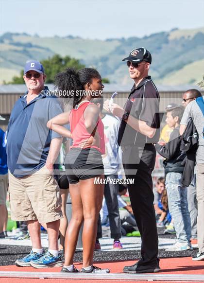 Thumbnail 2 in MVAL Track and Field Championships (Day 1-Fr. So. Girls Track Events) photogallery.
