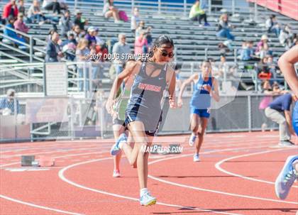 Thumbnail 1 in MVAL Track and Field Championships (Day 1-Fr. So. Girls Track Events) photogallery.