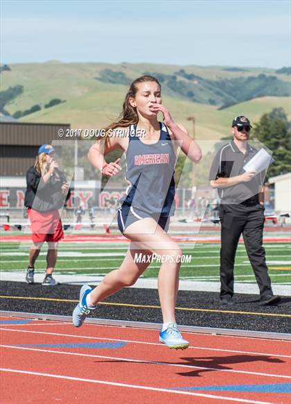 Thumbnail 2 in MVAL Track and Field Championships (Day 1-Fr. So. Girls Track Events) photogallery.