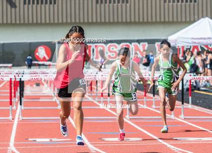Thumbnail 1 in MVAL Track and Field Championships (Day 1-Fr. So. Girls Track Events) photogallery.