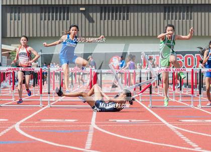 Thumbnail 1 in MVAL Track and Field Championships (Day 1-Fr. So. Girls Track Events) photogallery.