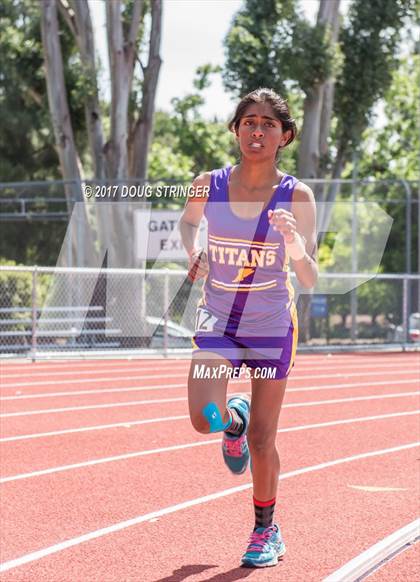 Thumbnail 1 in MVAL Track and Field Championships (Day 1-Fr. So. Girls Track Events) photogallery.