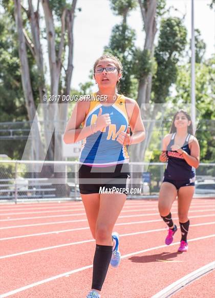 Thumbnail 2 in MVAL Track and Field Championships (Day 1-Fr. So. Girls Track Events) photogallery.