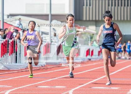 Thumbnail 1 in MVAL Track and Field Championships (Day 1-Fr. So. Girls Track Events) photogallery.