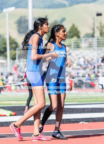 Thumbnail 2 in MVAL Track and Field Championships (Day 1-Fr. So. Girls Track Events) photogallery.