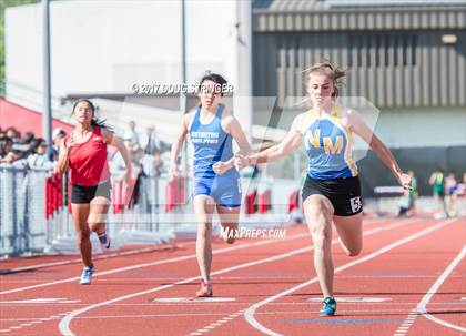 Thumbnail 1 in MVAL Track and Field Championships (Day 1-Fr. So. Girls Track Events) photogallery.