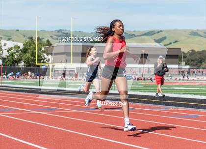 Thumbnail 1 in MVAL Track and Field Championships (Day 1-Fr. So. Girls Track Events) photogallery.