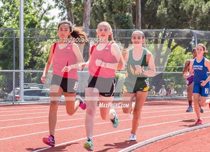 Thumbnail 1 in MVAL Track and Field Championships (Day 1-Fr. So. Girls Track Events) photogallery.