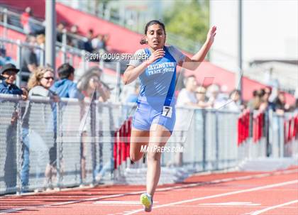 Thumbnail 1 in MVAL Track and Field Championships (Day 1-Fr. So. Girls Track Events) photogallery.