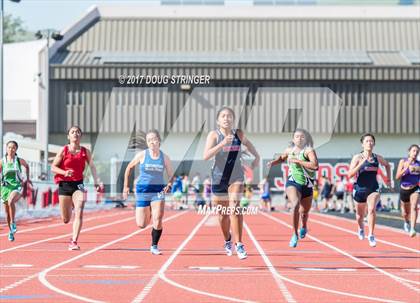 Thumbnail 1 in MVAL Track and Field Championships (Day 1-Fr. So. Girls Track Events) photogallery.