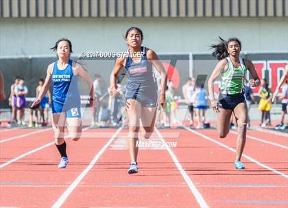 Thumbnail 1 in MVAL Track and Field Championships (Day 1-Fr. So. Girls Track Events) photogallery.