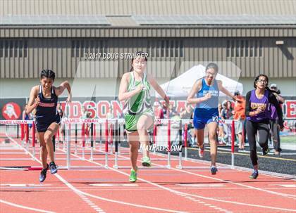 Thumbnail 1 in MVAL Track and Field Championships (Day 1-Fr. So. Girls Track Events) photogallery.