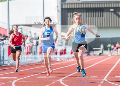 Thumbnail 2 in MVAL Track and Field Championships (Day 1-Fr. So. Girls Track Events) photogallery.