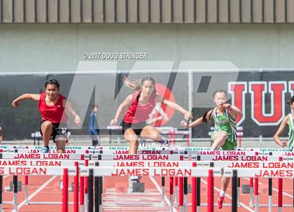 Thumbnail 1 in MVAL Track and Field Championships (Day 1-Fr. So. Girls Track Events) photogallery.
