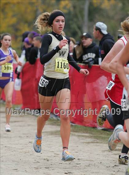 Thumbnail 3 in CIF State Cross Country Championships (D2 Girls) photogallery.