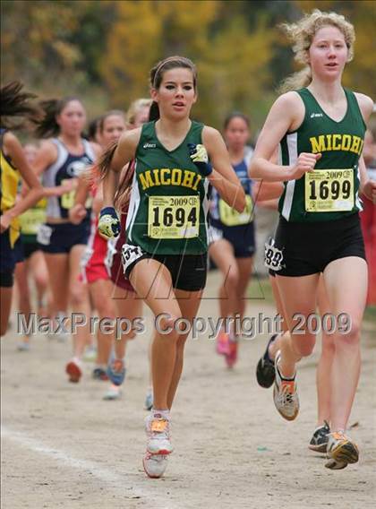 Thumbnail 3 in CIF State Cross Country Championships (D2 Girls) photogallery.