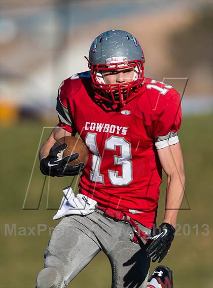 Thumbnail 2 in Kanab vs. Rich (UHSAA 1A Semifinal) photogallery.