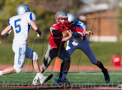 Thumbnail 1 in Kanab vs. Rich (UHSAA 1A Semifinal) photogallery.